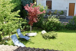 L'allestimento del giardino