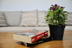 Un dettaglio della zona giorno