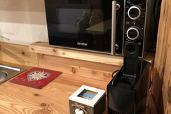 Oven, coffee machine Nepresso,