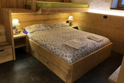 Bed room with double and single bed