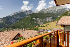 Balcone stanza vista lago Balcone stanza vista lago