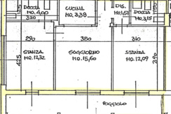 piantina - appartamento tipo