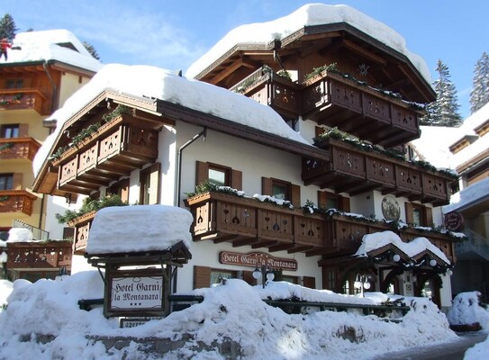 La Montanara Campiglio inverno pista 3Tre