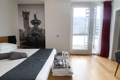 La Villa - Trento - Camera superior con balcone (1