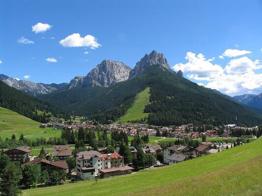 vista dal balcone