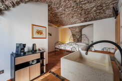 Kitchenette and bedroom