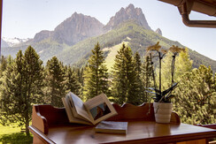 Schöne Aussicht auf Dolomiten Schöne Aussicht auf Dolomiten