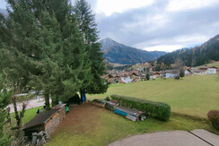 Panorama su Soraga dal balcone