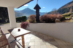 Patio con vista privato