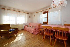 salotto con divano letto matrimoniale