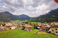 Vista dal balcone estate