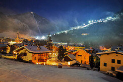 Vista dal balcone inverno