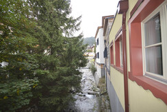 vista torrente dalla suite