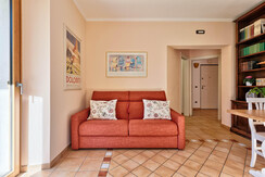 Divano letto in soggiorno