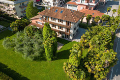 Veduta aerea del giardino