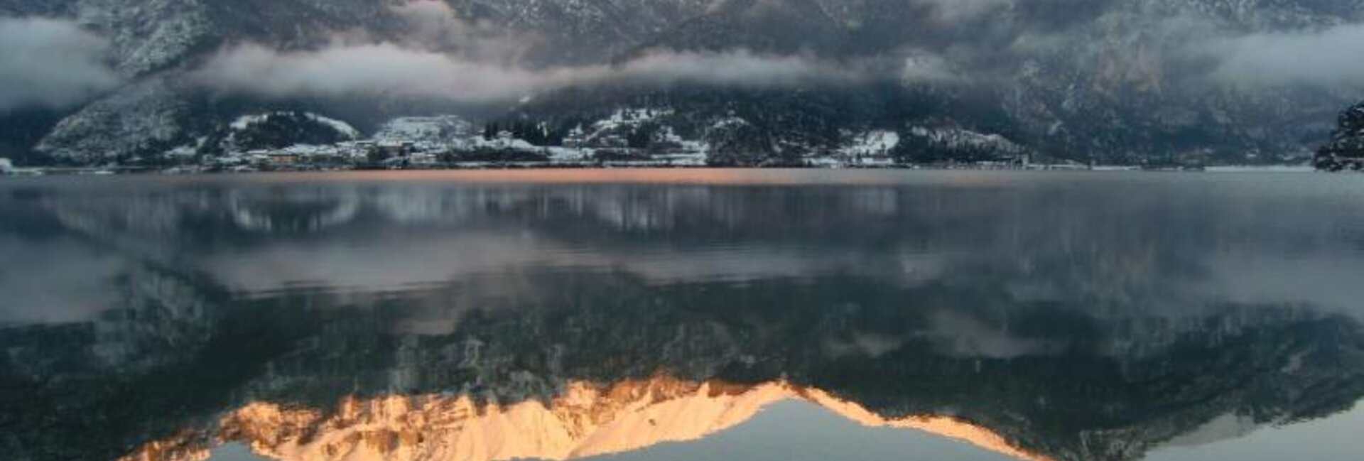 Lago di Ledro al tramonto