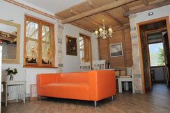 Soggiorno rinnovato con divano letto - Pippi 4B Soggiorno rinnovato con divano letto - Pippi 4B