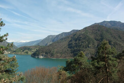 Ambra C: vista lago dal balcone Ambra C: vista lago dal balcone
