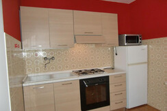 Ambra D: angolo cottura attrezzato Ambra D: angolo cottura attrezzato