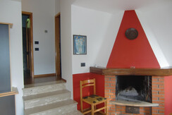 Particolare del caminetto Particolare del caminetto