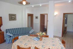 Vista del soggiorno Vista del soggiorno