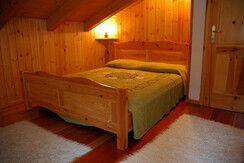 Wohnung Pippi 6/B: Schlafzimmer in Mansardenetage Wohnung Pippi 6/B: Schlafzimmer in Mansardenetage