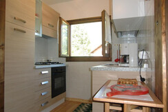 Casa Camilla: il cucinino attrezzato Casa Camilla: il cucinino attrezzato