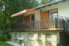 Casa Max - muro con sassi a vista Casa Max - muro con sassi a vista