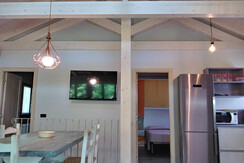 Tetto a vista in soggiorno Tetto a vista in soggiorno