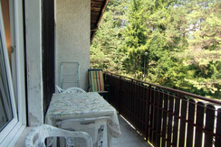 Balcone con vista lago Balcone con vista lago