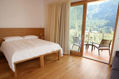 Camera da letto con balcone, Agritur Anselmi Camera da letto con balcone, Agritur Anselmi