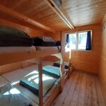  foto van Hut - Beds in shared dormitory