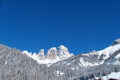 Vista sul Sassolungo Vista sul Sassolungo