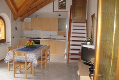 appartamento 6 posti letto due balconi