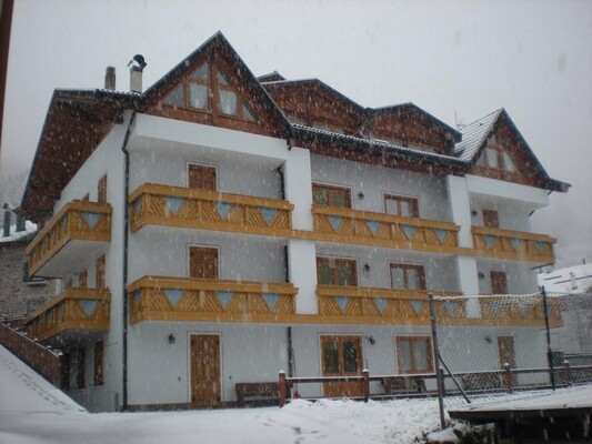 Casa pegolotti in inverno