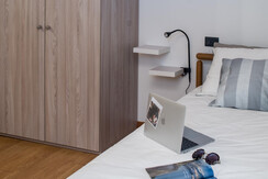 Schlafzimmer mit Einzelbetten