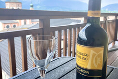 Balcone con vista montagna