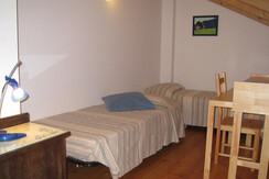 soppalco con uno/due letti singoli supplementari