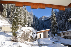 VISTA TERRAZZO ARRIVO PISTA DEL BOSCO