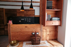 Ingresso vista cucina