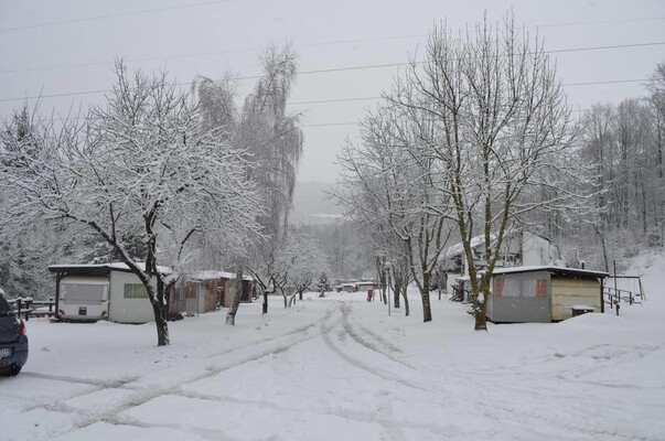 Campeggio in inverno 2