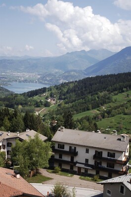 vista sul lago di Caldonazzo