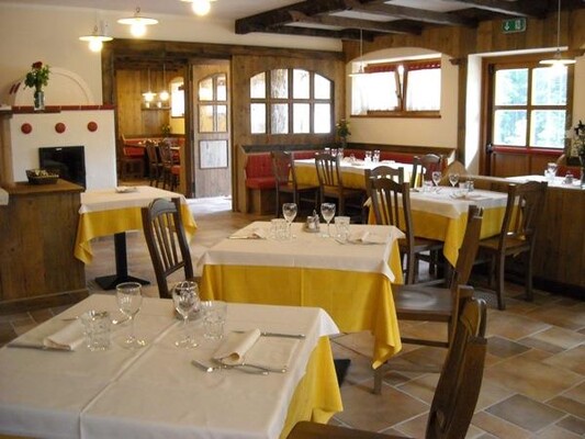 Sala da pranzo - Rifugio Carlettini