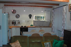 cucina con soggiorno 