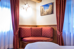 camera doppia Casa Moresc dettaglio