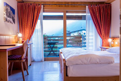 camera tripla con balcone Casa Moresc