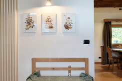 entrata chalet 'Baita Tabià' Dolomites entrata chalet 'Baita Tabià' Dolomites