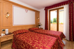 Hotel Cristina Pinzolo camera comfort balcone