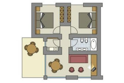 Du Lac et Du Parc Grand Resort -Three Room Bungalo