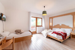 Hotel Europa Pera di Fassa camera tripla